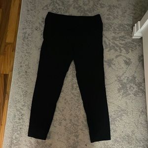 The limited exact fit black straight pant